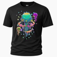 Trippy Psychedelic Colorful Jellyfish Performance Shirt