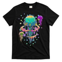 Trippy Psychedelic Colorful Jellyfish T-Shirt