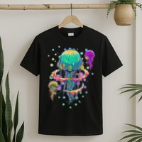 Trippy Psychedelic Colorful Jellyfish T-Shirt