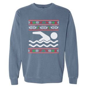 The Perfect Christmas Gift For Swimmers Garment-Dyed Sweatshirt