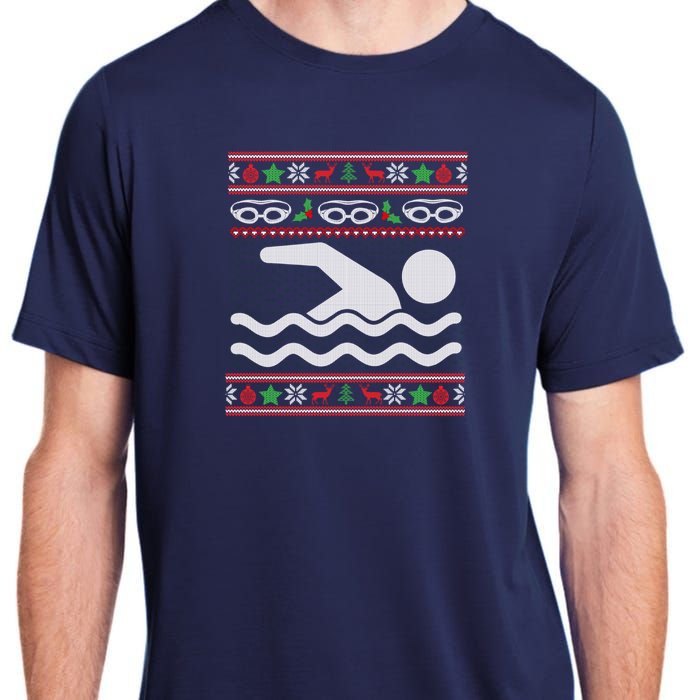 The Perfect Christmas Gift For Swimmers Adult ChromaSoft Performance T-Shirt