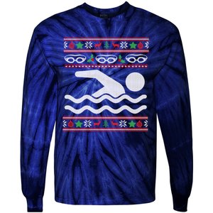 The Perfect Christmas Gift For Swimmers Tie-Dye Long Sleeve Shirt