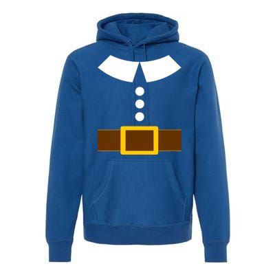 Thanksgiving Pilgrim Costume Cool Gift Turkey Day Cute Gift Premium Hoodie