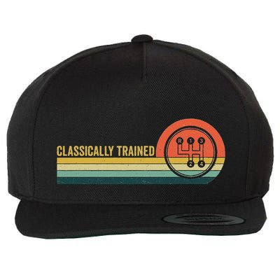 Three Pedals Classically Trained 4 Speed Manual Transmission Wool Snapback Cap