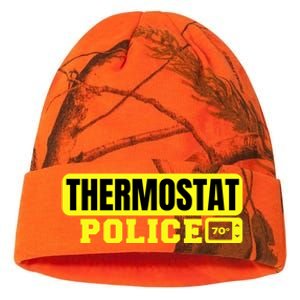 Thermostat Police Cool Funny Fathers Day Dad Jokes Cute Gift Kati Licensed 12" Camo Beanie