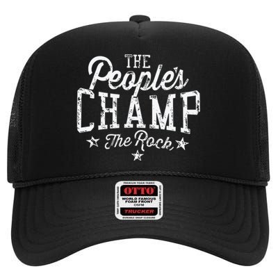 The People’S Champ High Crown Mesh Back Trucker Hat