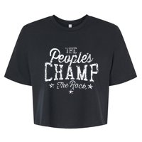 The People’S Champ Bella+Canvas Jersey Crop Tee