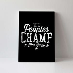 The People’S Champ Canvas