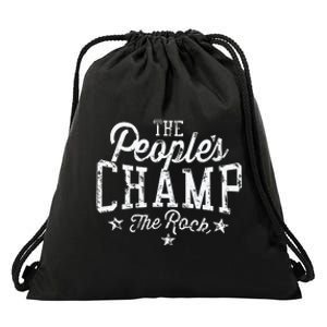 The People’S Champ Drawstring Bag