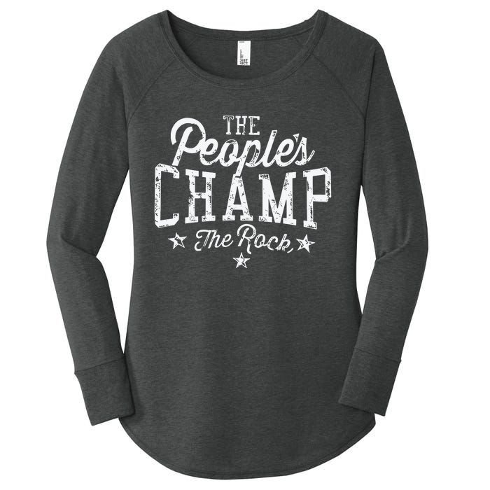 The People’S Champ Women's Perfect Tri Tunic Long Sleeve Shirt