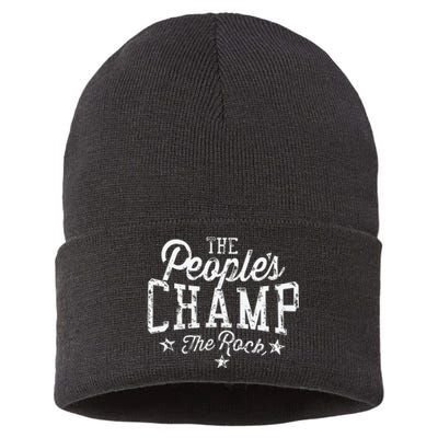 The People’S Champ Sustainable Knit Beanie