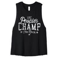 The People’S Champ Women's Racerback Cropped Tank