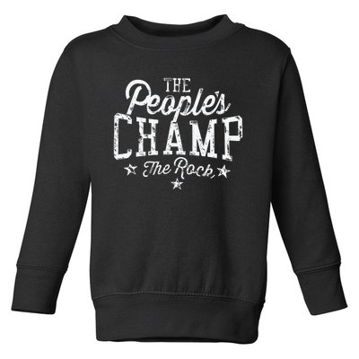 The People’S Champ Toddler Sweatshirt