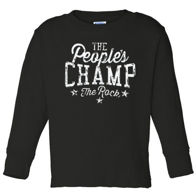 The People’S Champ Toddler Long Sleeve Shirt