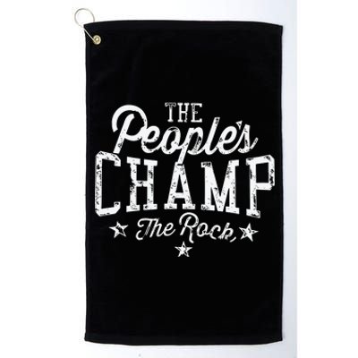 The People’S Champ Platinum Collection Golf Towel