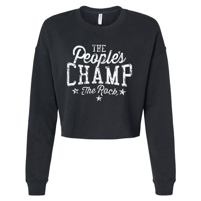 The People’S Champ Cropped Pullover Crew