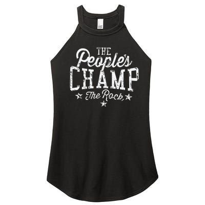 The People’S Champ Women's Perfect Tri Rocker Tank