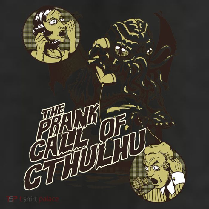 The Prank Call Of Cthulhu 7 Panel Mesh Trucker Snapback Hat