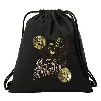 The Prank Call Of Cthulhu Drawstring Bag