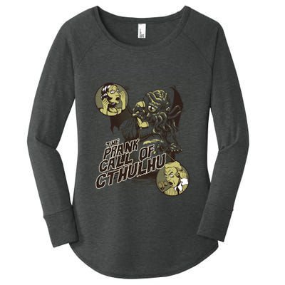 The Prank Call Of Cthulhu Women's Perfect Tri Tunic Long Sleeve Shirt