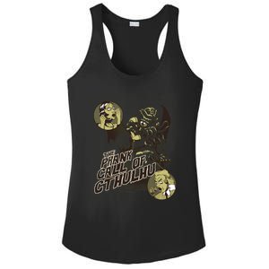 The Prank Call Of Cthulhu Ladies PosiCharge Competitor Racerback Tank