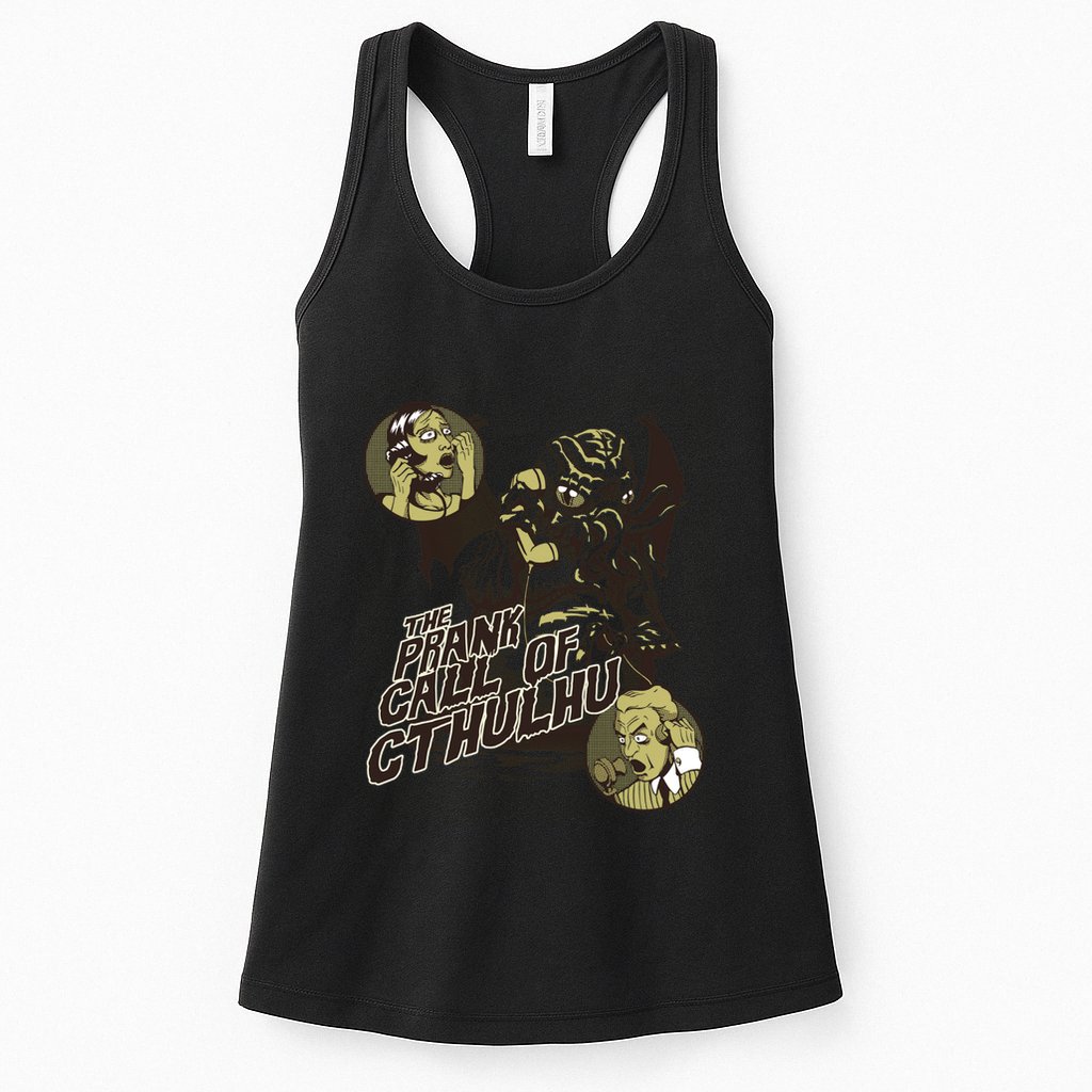 The Prank Call Of Cthulhu Womens Tank Top
