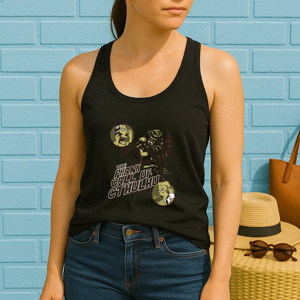 The Prank Call Of Cthulhu Womens Tank Top