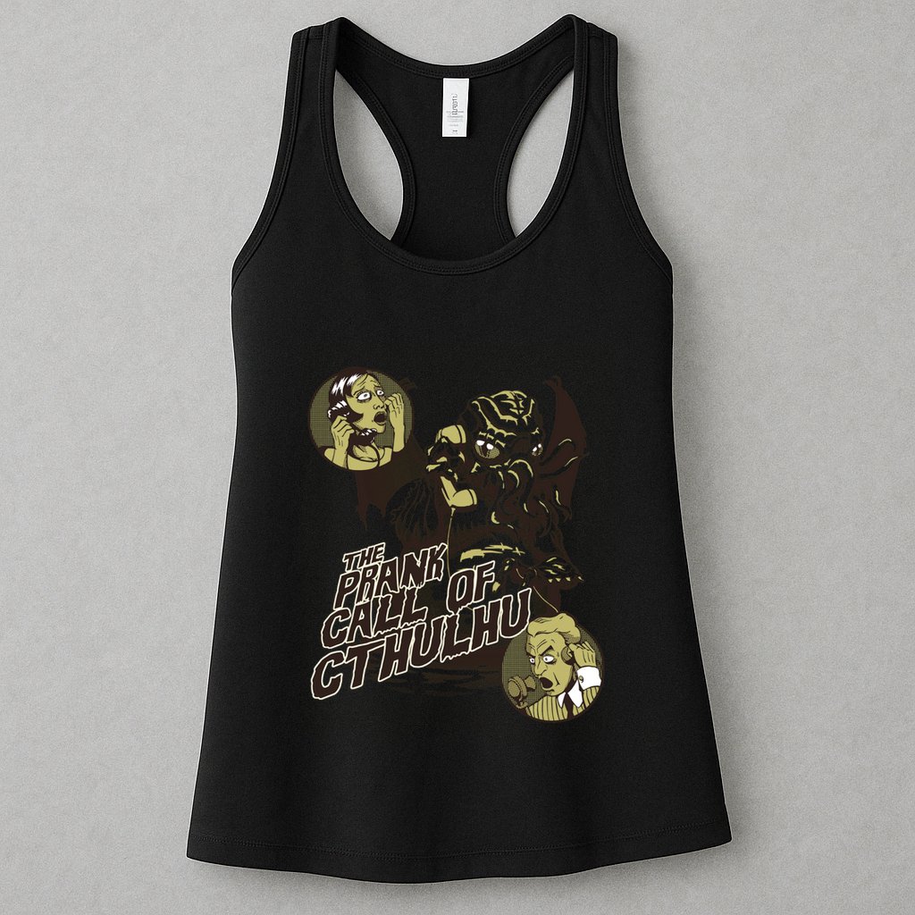 The Prank Call Of Cthulhu Womens Tank Top