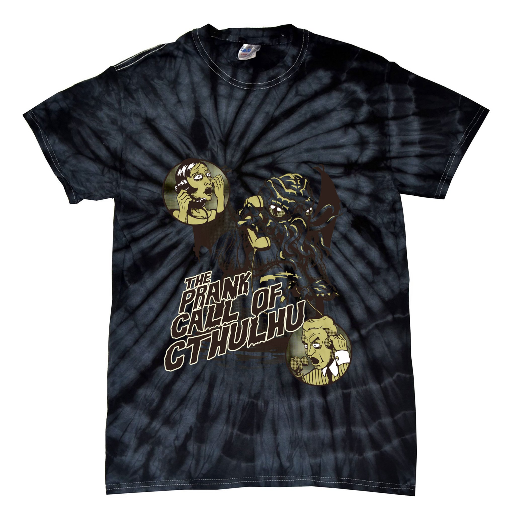 The Prank Call Of Cthulhu Tie-Dye T-Shirt