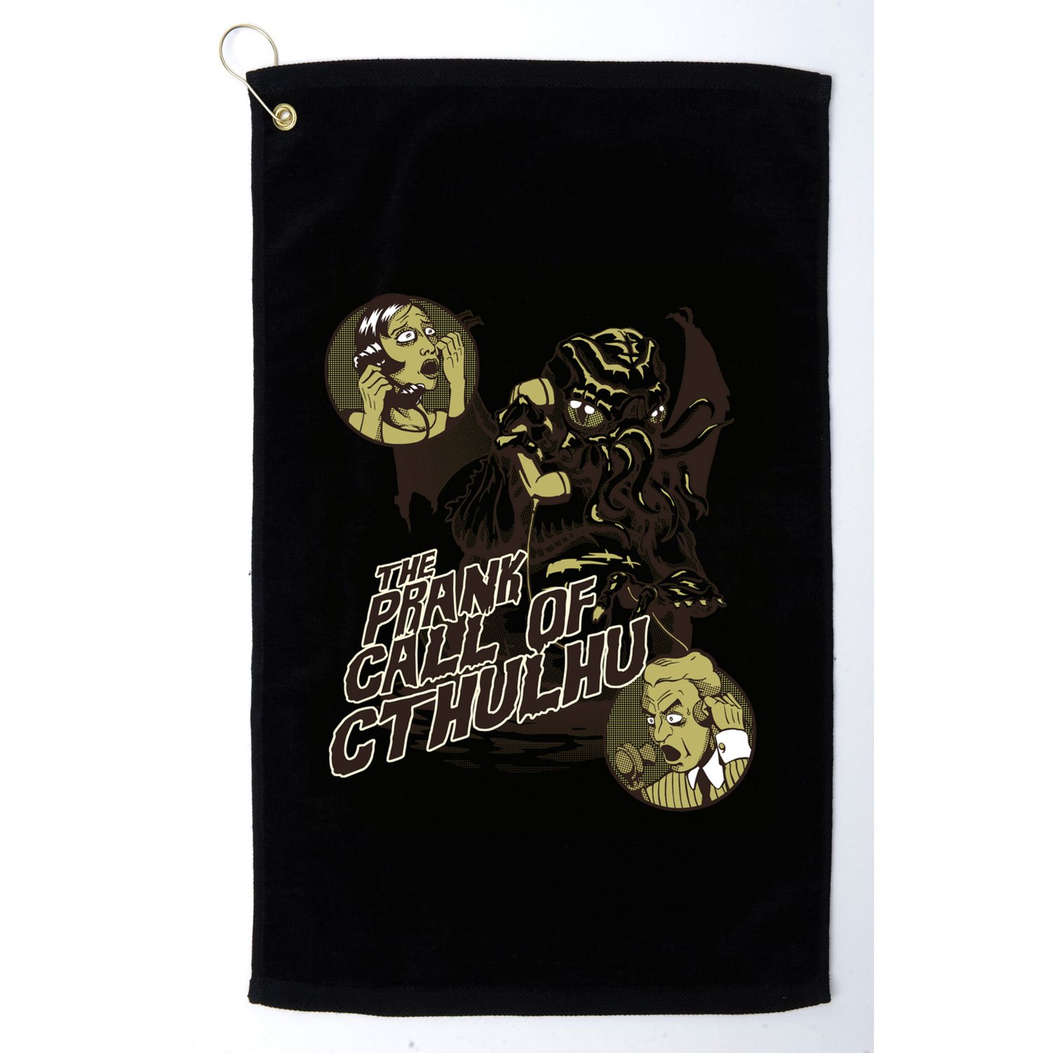 The Prank Call Of Cthulhu Golf Towel