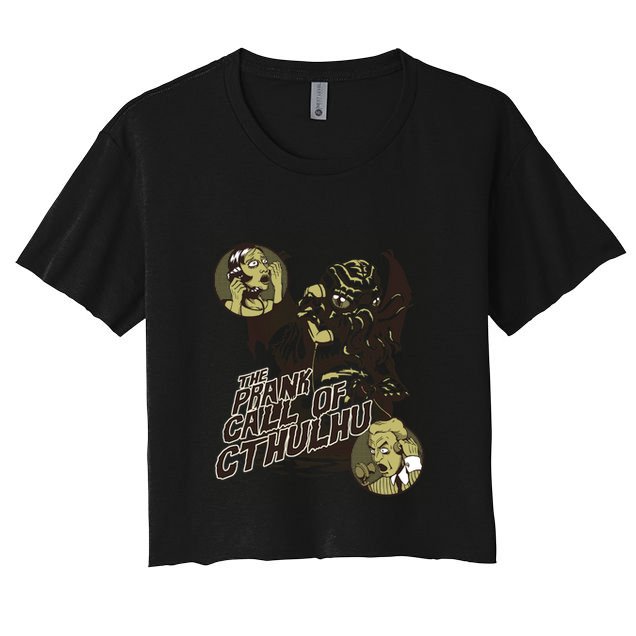 The Prank Call Of Cthulhu Crop Top