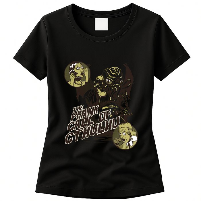 The Prank Call Of Cthulhu Womens T-Shirt