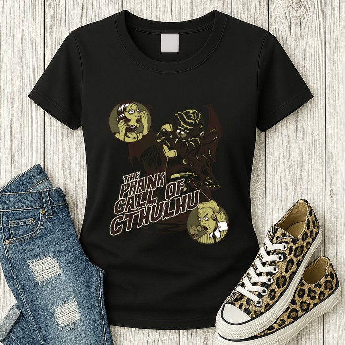 The Prank Call Of Cthulhu Womens T-Shirt