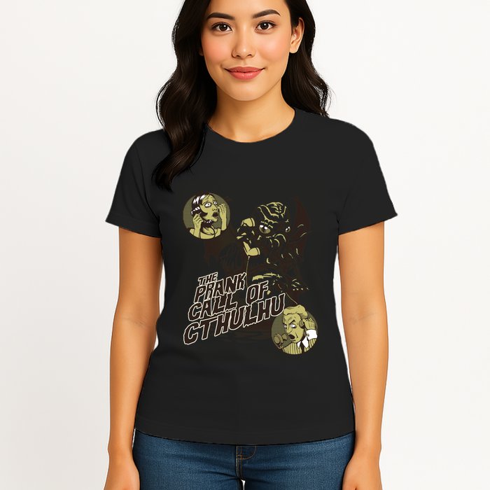 The Prank Call Of Cthulhu Womens T-Shirt