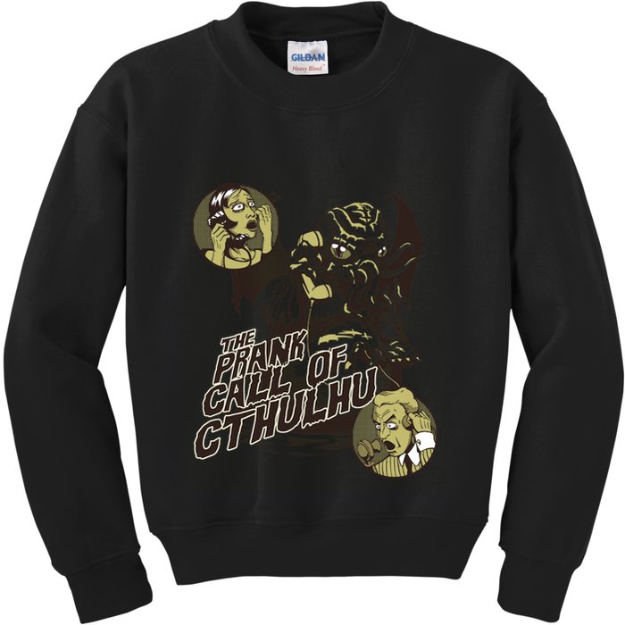 The Prank Call Of Cthulhu Kids Sweatshirt