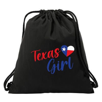 Texas Pride Cute Home State Texas Drawstring Bag