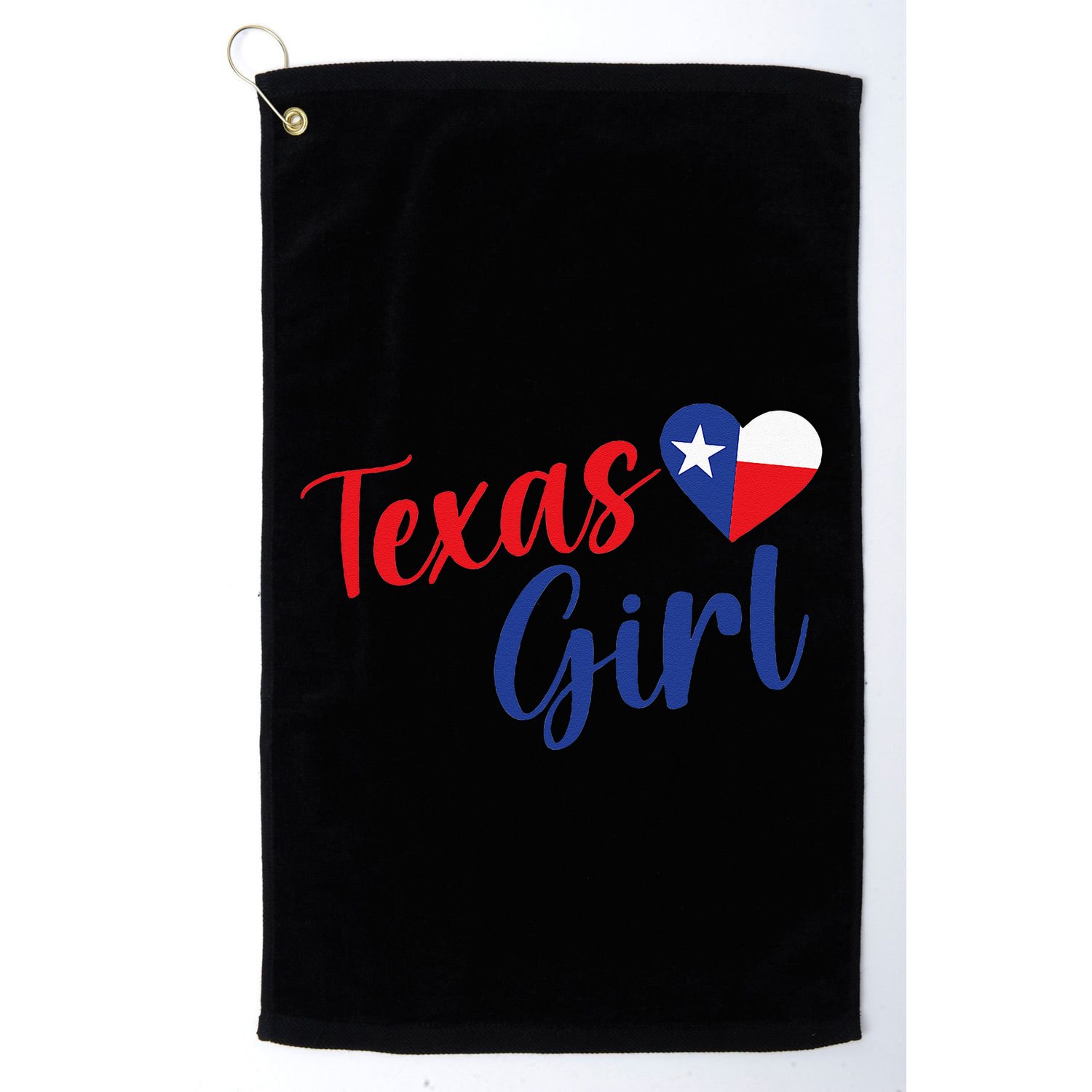 Texas Pride Cute Home State Texas Golf Towel