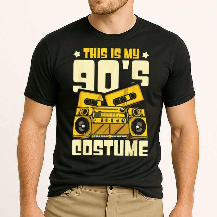 Theme Party Costume 90s Cooling Performance Crew T-Shirt