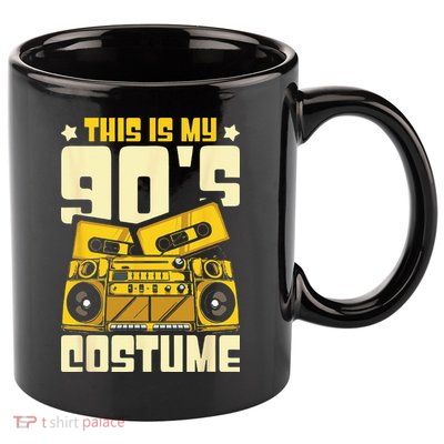 Theme Party Costume 90s 11oz C Handle Ceramic Mug