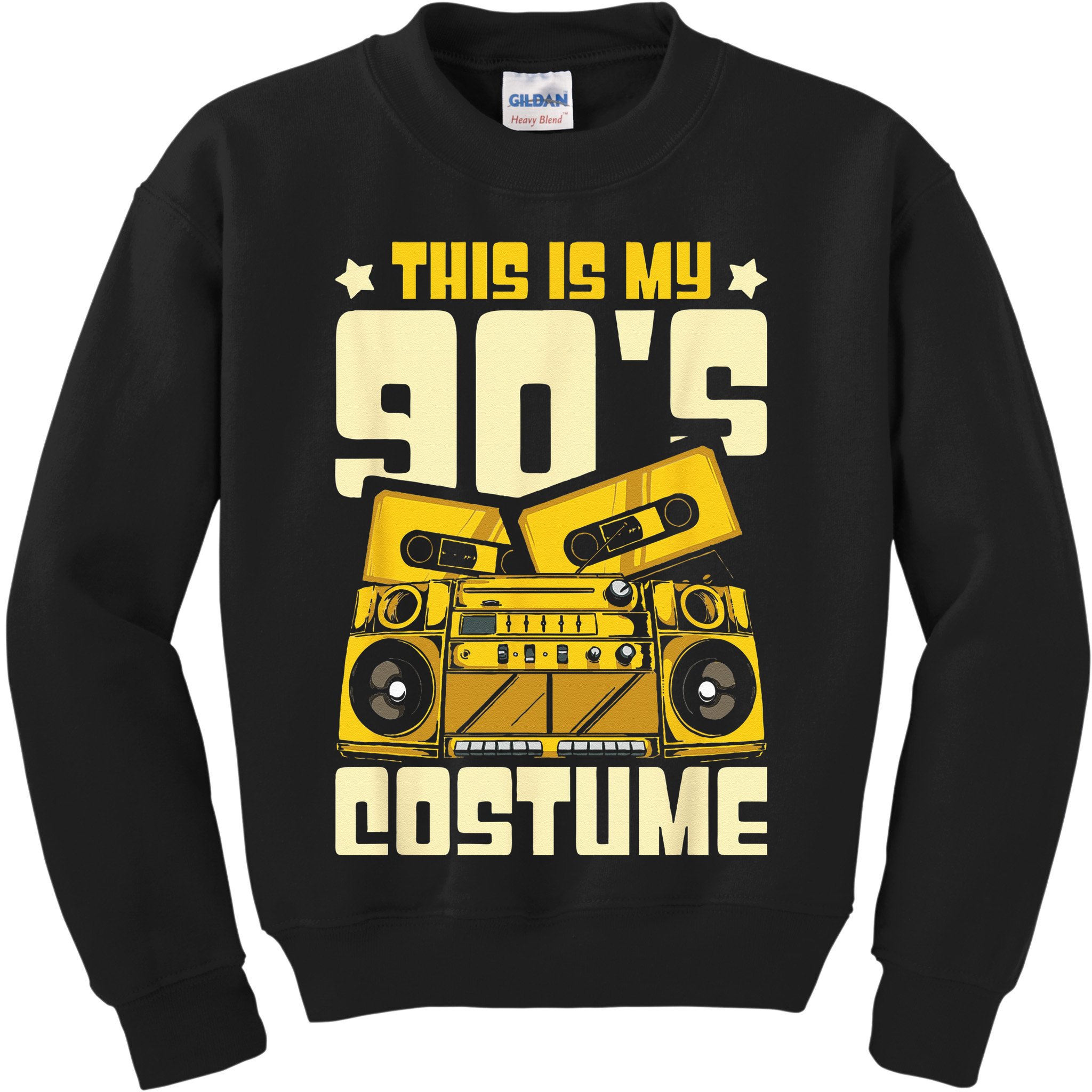 Theme Party Costume 90s Kids Sweatshirt