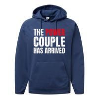 The Power Couple Has Arrived Valentine´S Day Love Couples Performance Fleece Hoodie