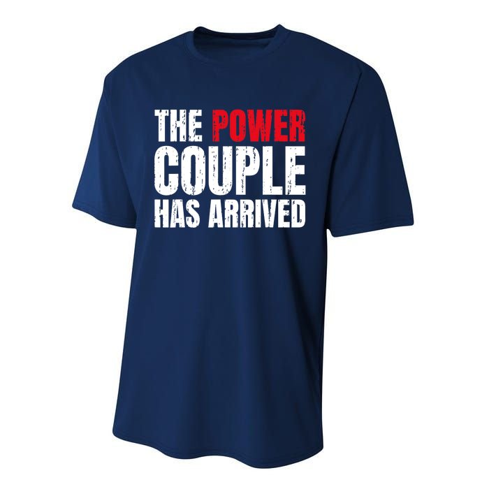 The Power Couple Has Arrived Valentine´S Day Love Couples Performance Sprint T-Shirt