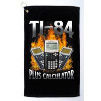Ti84 Plus Calculator Funny Math Teacher Golf Towel