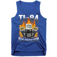 Ti84 Plus Calculator Funny Math Teacher Tank Top