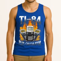 Ti84 Plus Calculator Funny Math Teacher Tank Top