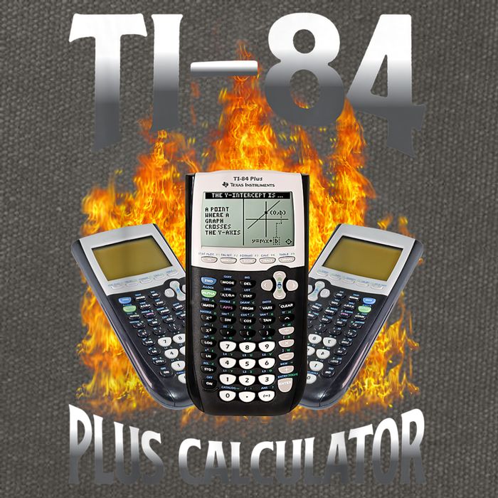 Ti84 Plus Calculator Funny Math Teacher Cotton Canvas Backpack