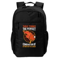 The Perfect Combination Of Strategy & Luck Fun Table Tennis Backpack