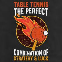 The Perfect Combination Of Strategy & Luck Fun Table Tennis Golf Towel