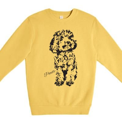 Toy Poodle Cute Dog Lover Standard Poodle Womens Men Premium Crewneck Sweatshirt