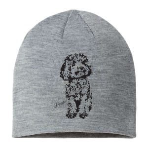 Toy Poodle Cute Dog Lover Standard Poodle Womens Men Sustainable Beanie